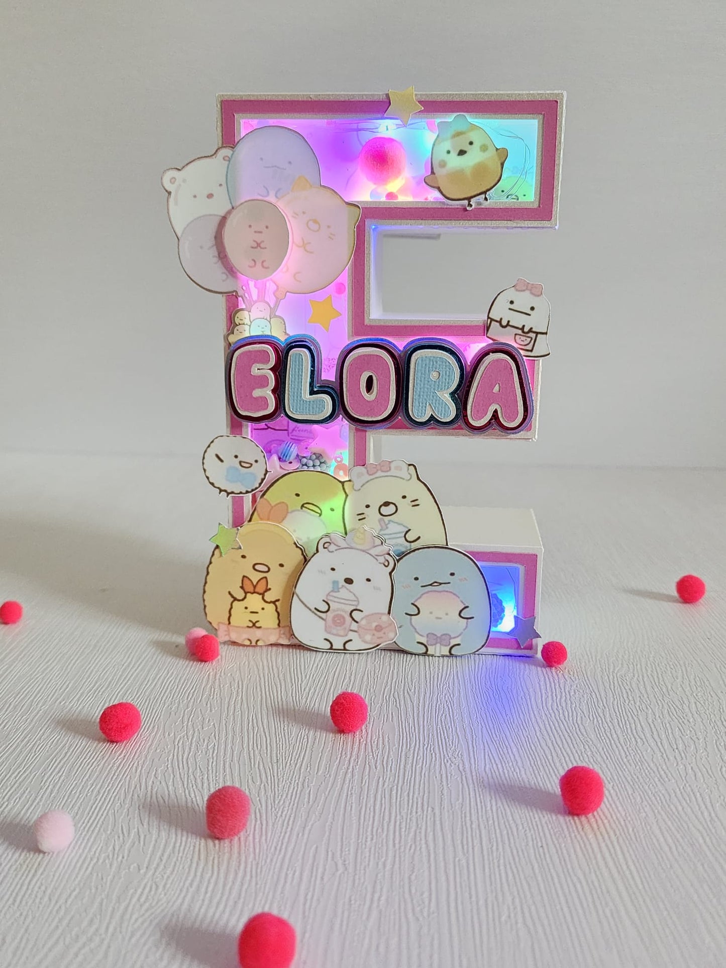 3D Letter and Number Block Standard Size - Sumikko Gurashi