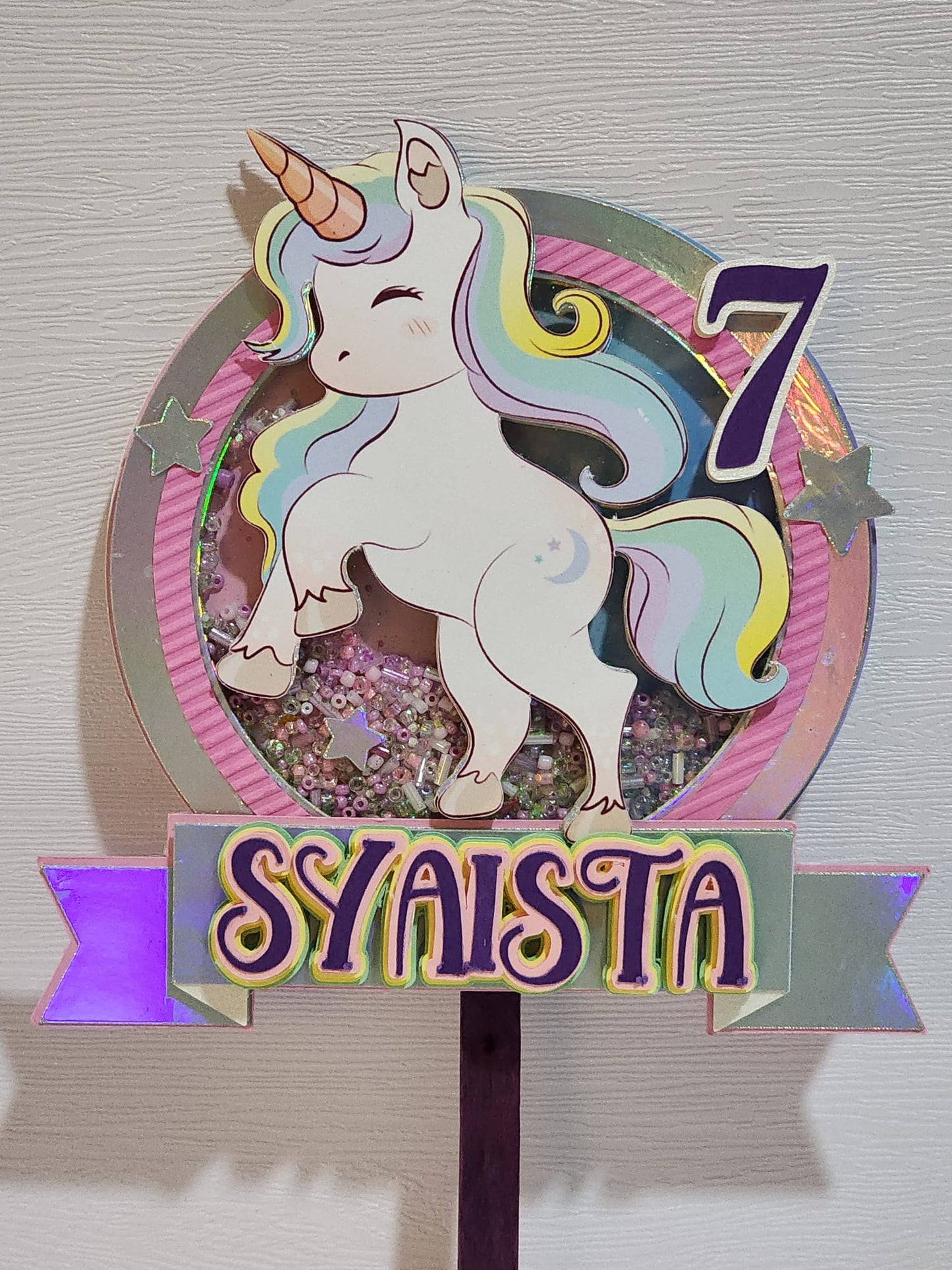Cake Topper - Unicorn