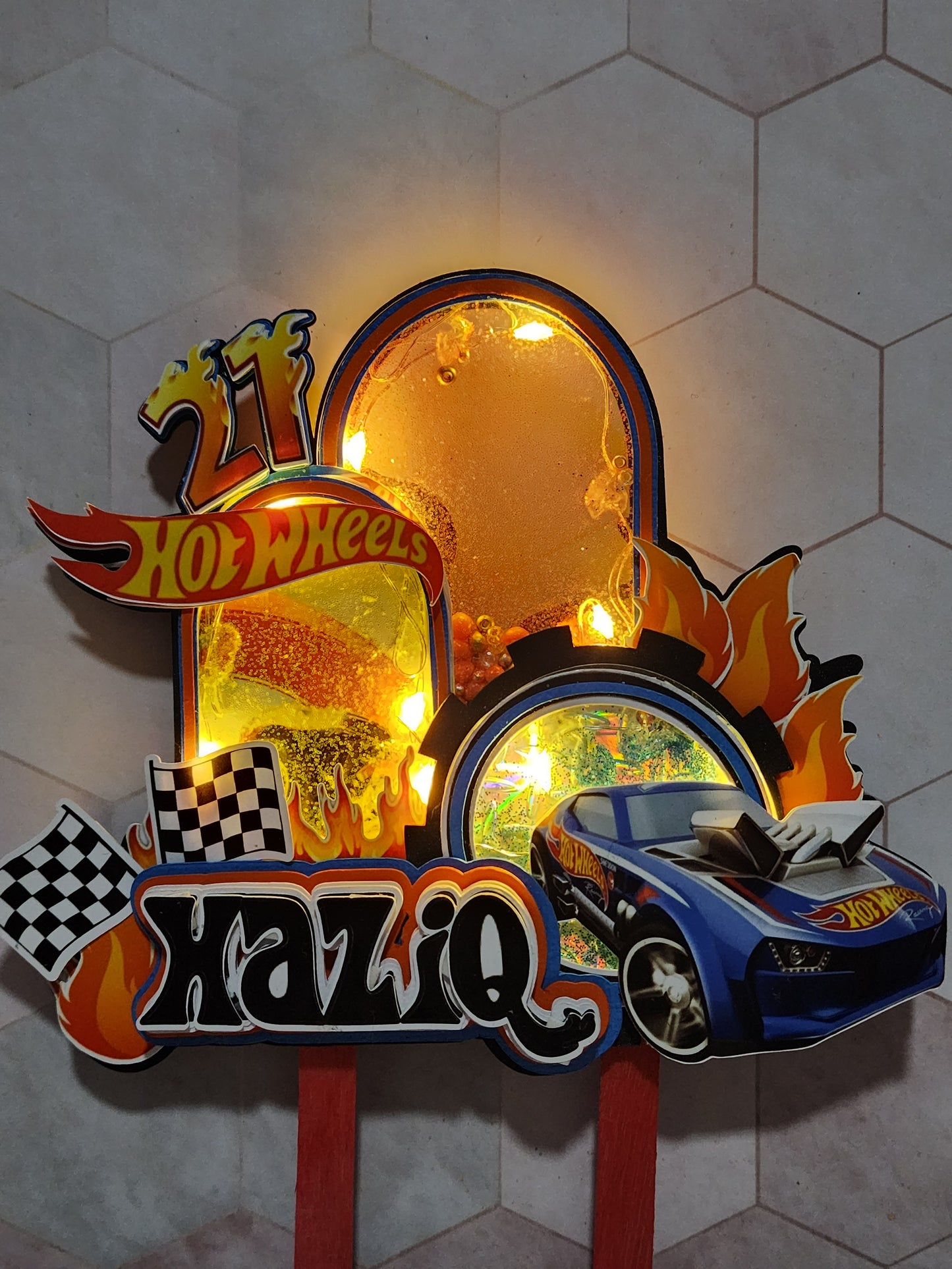 Cake Topper - Hot Wheels