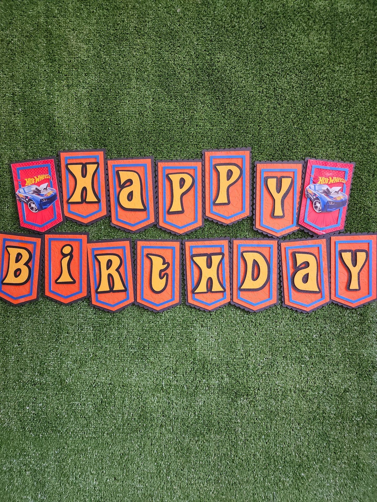 Party Banner - Hot Wheels