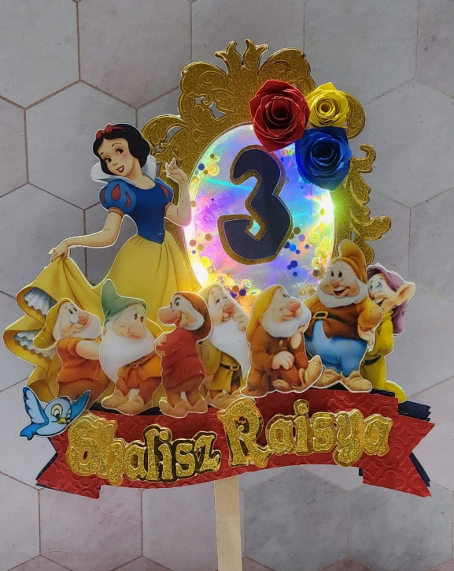 Snow White - Cake Topper