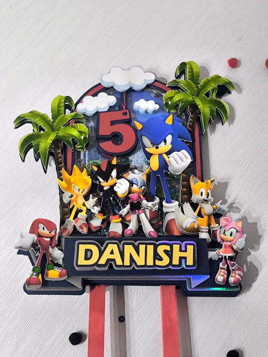 Cake Topper - Sonic