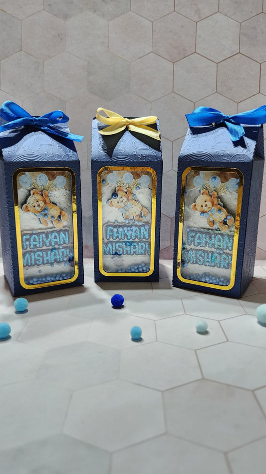 Teddy Bear - Favor Boxes (Whimsical Style)